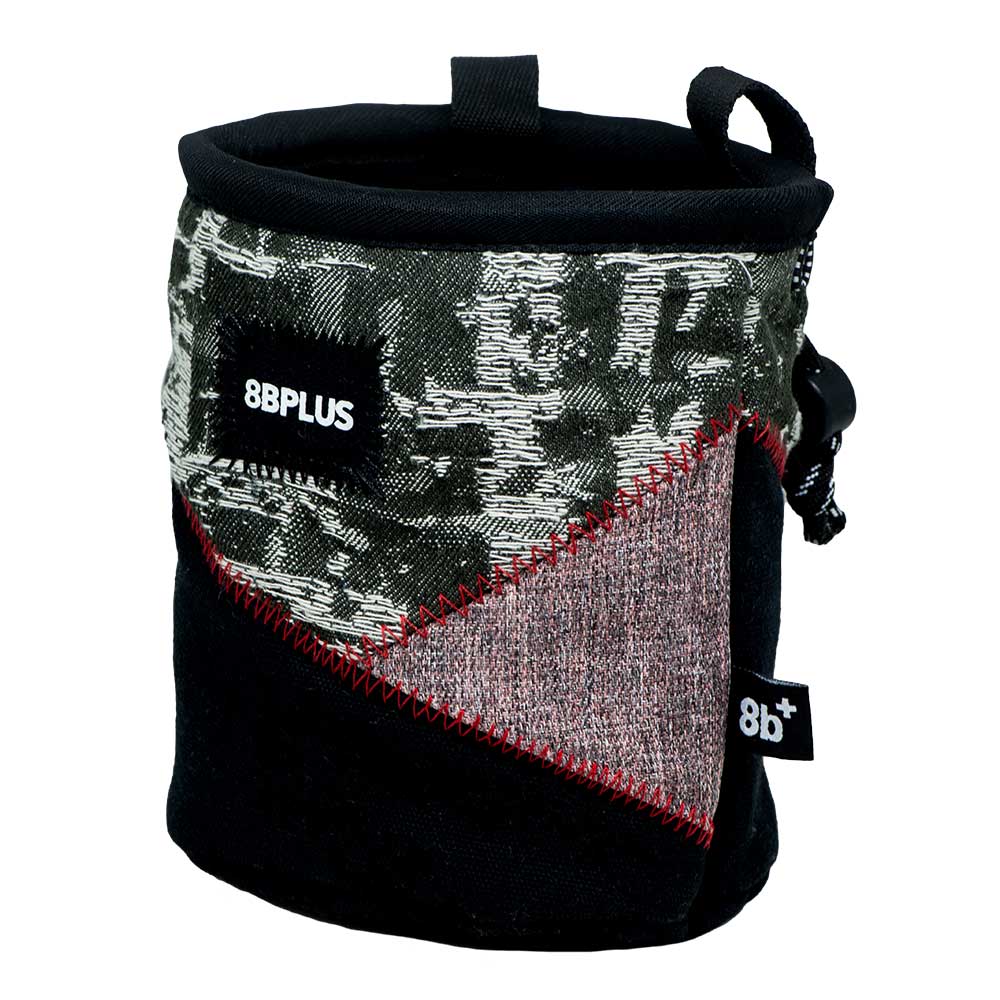 8Bplus probag broken rock - chalk bag - classic chalk bag - climbing gear