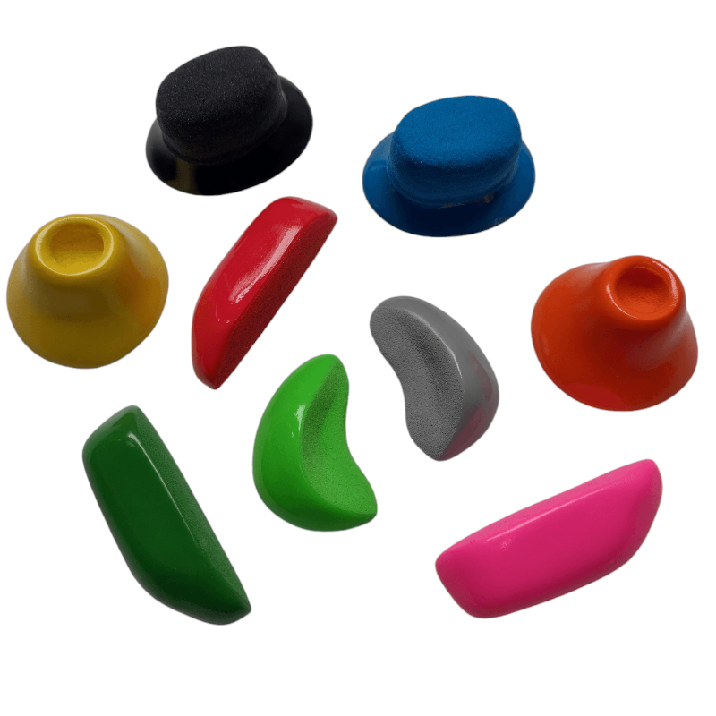 
                      
                        Whiteboard Set of 5 Magnets - Dual Texture Climbing Holds
                      
                    