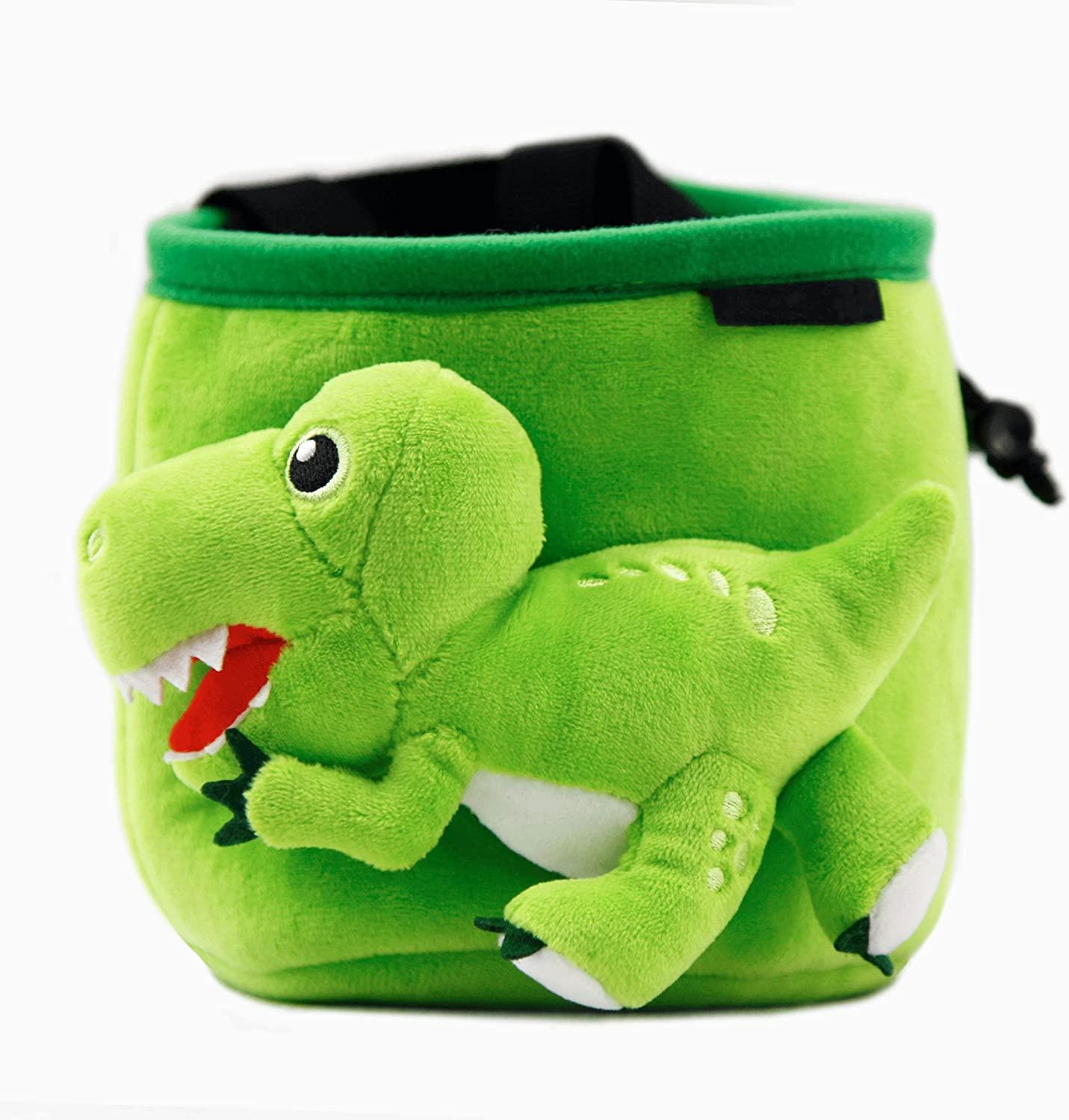 YY Vertical Chalkbag T rex - fun chalk bag - Max Climbing