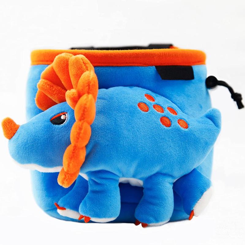 YY Vertical Chalkbag Triceratops - fun chalk bag - Max Climbing