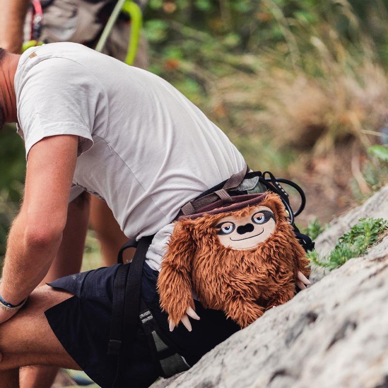 
                      
                        YY Vertical Chalkbag Sloth - fun chalk bag - Max Climbing
                      
                    