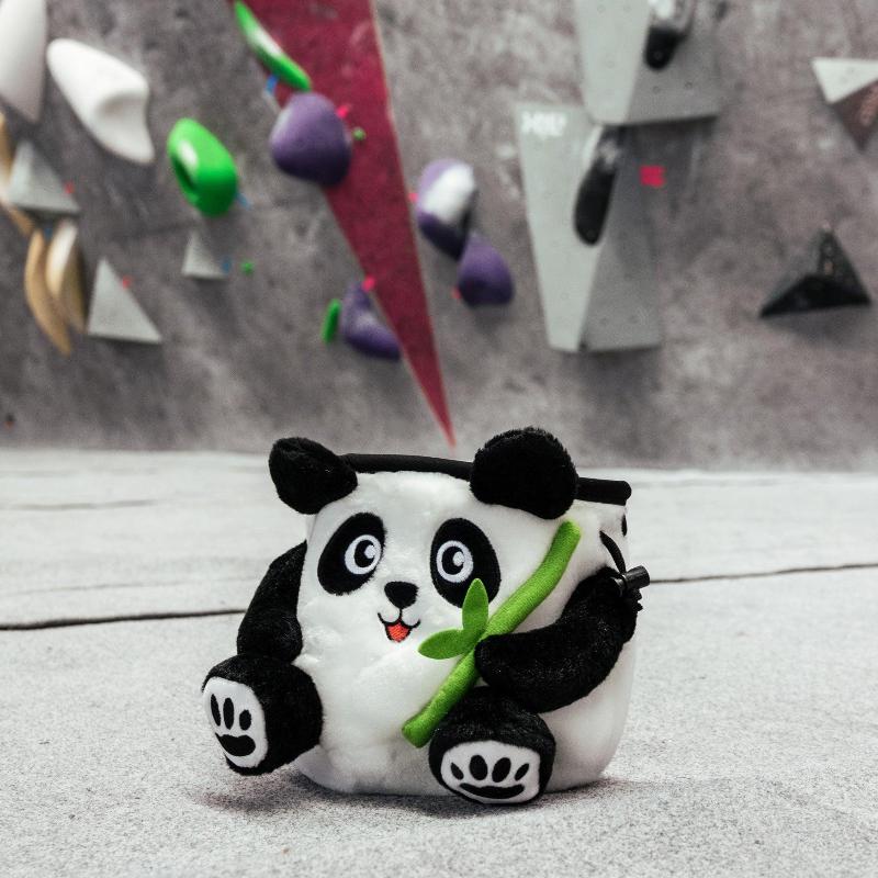 YY Vertical Chalkbag Panda - fun chalk bag - Max Climbing 