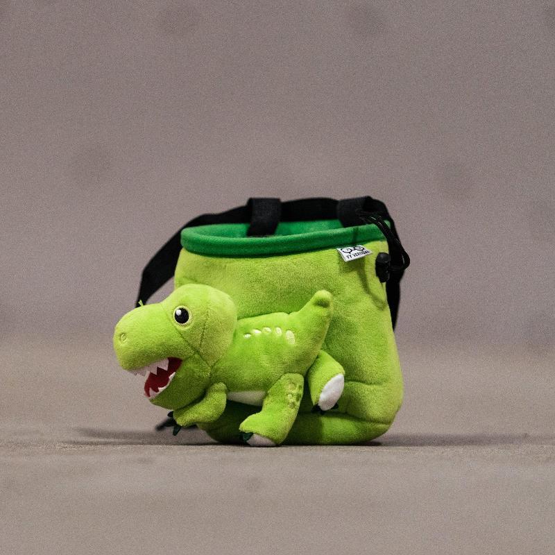 YY Vertical Chalkbag T rex - fun chalk bag - Max Climbing